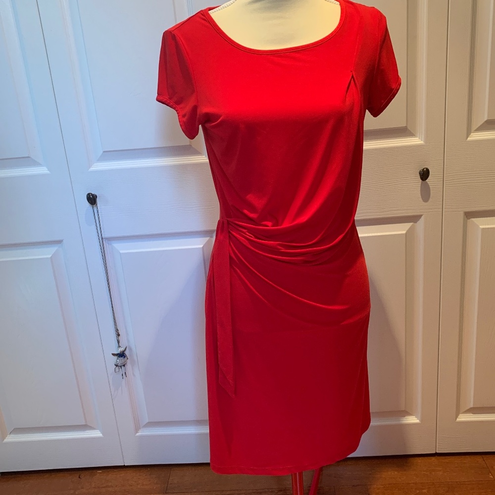 Libra red size medium summer dress
